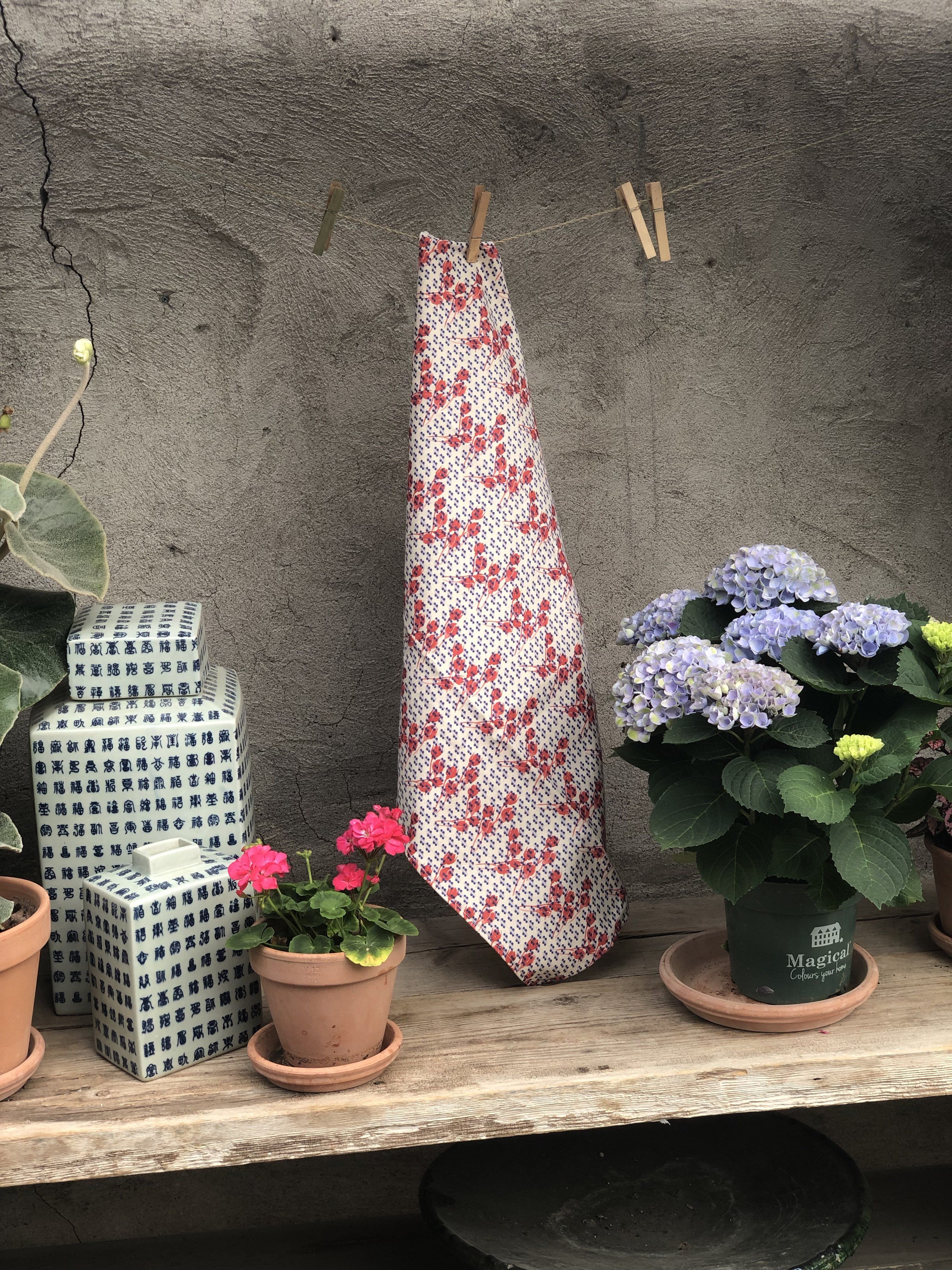 BLUE ROSY | Organic Dish Towel |