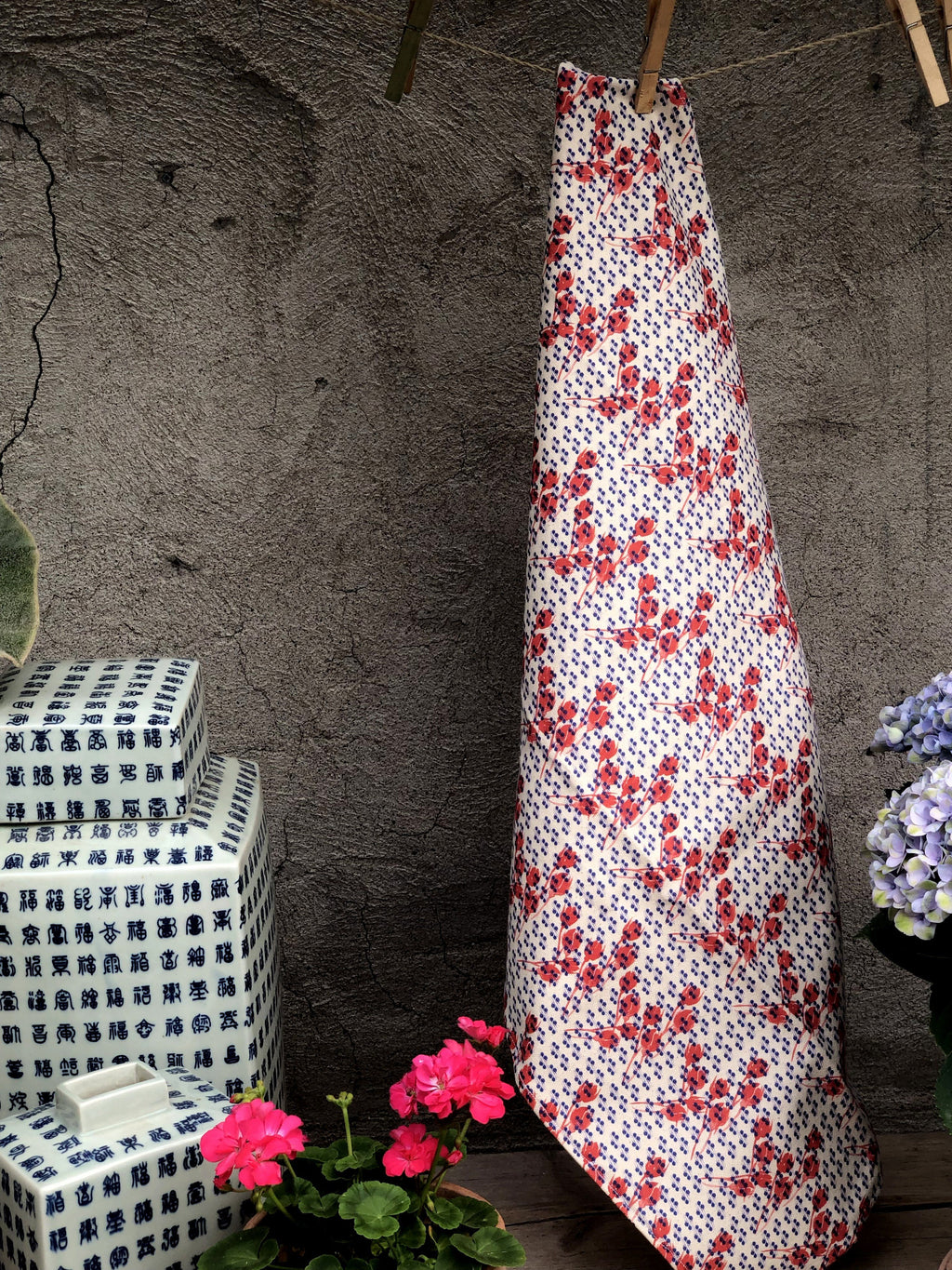 BLUE ROSY | Organic Dish Towel |