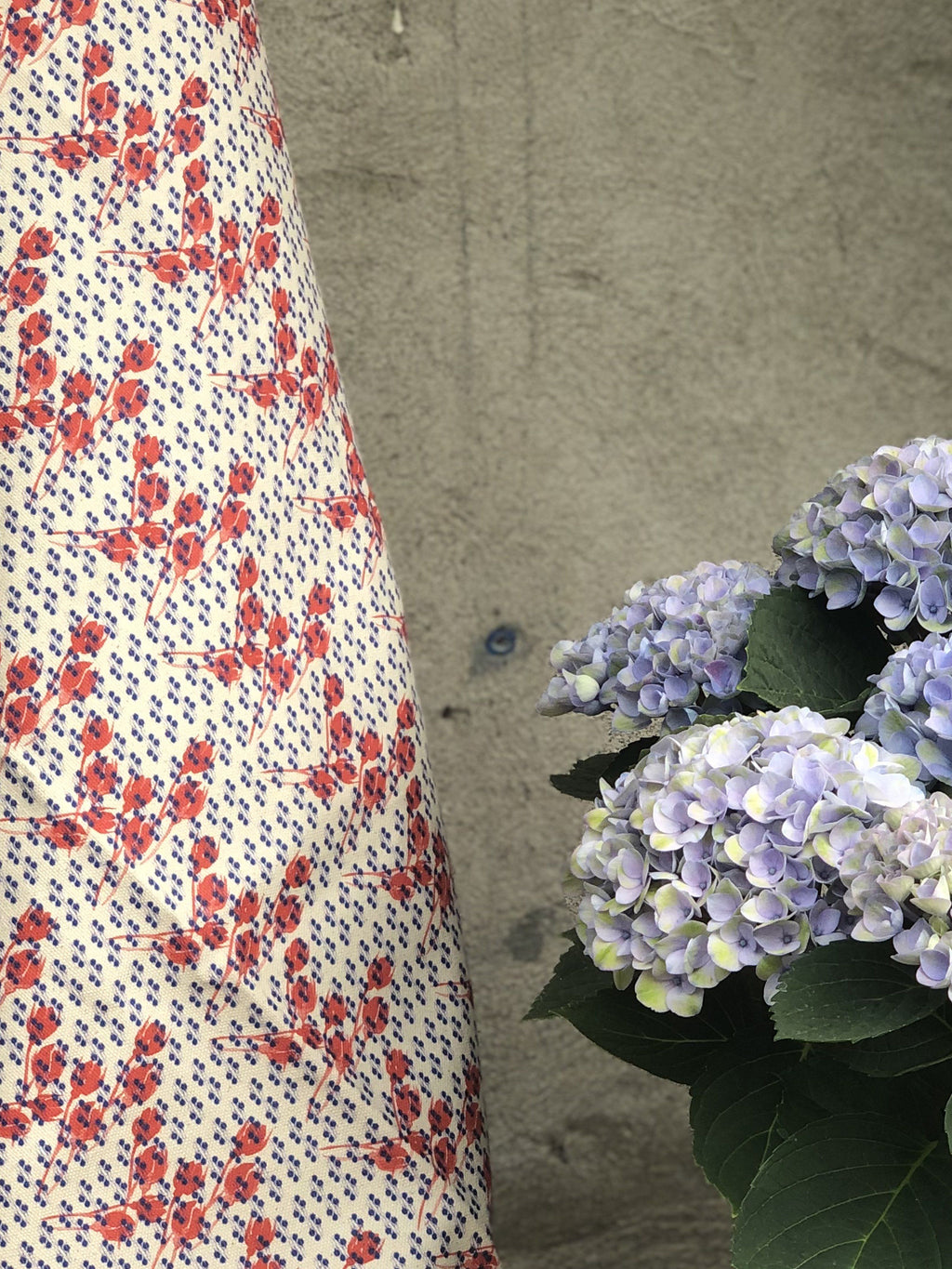 BLUE ROSY | Organic Dish Towel |