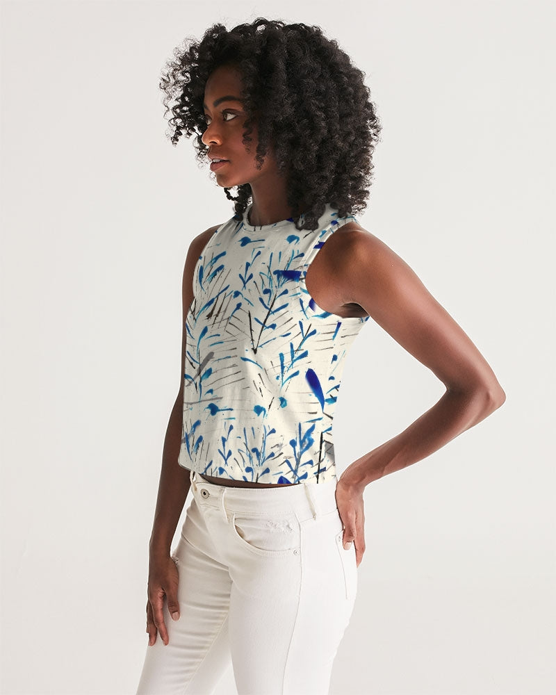 MOONLIGHT BRANCH  || Women's Cropped Tank