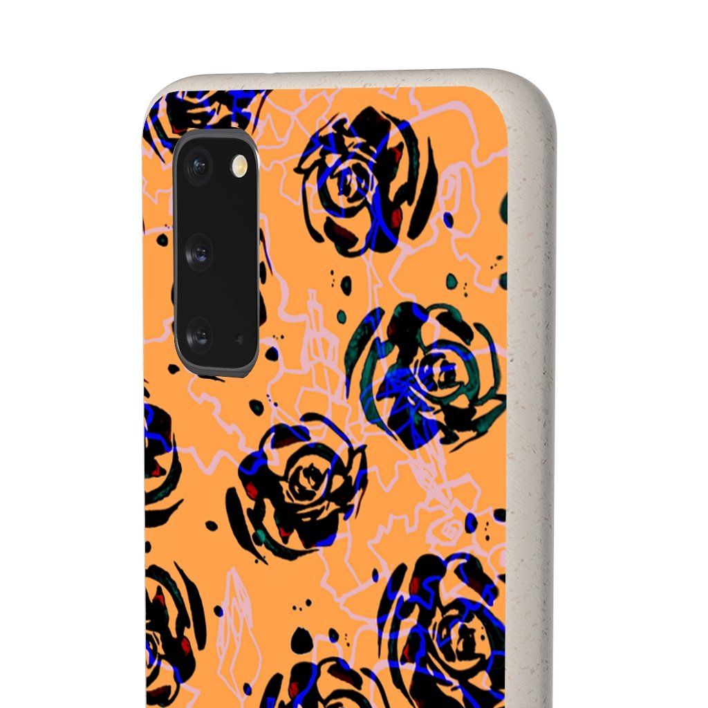 Biodegradable Case || BLACK ROSES ||
