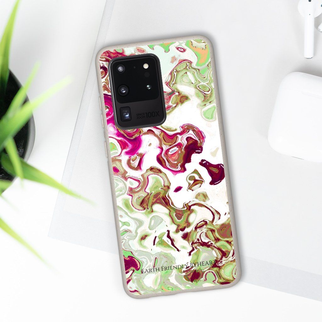Biodegradable Case || GREEN WAVES ||