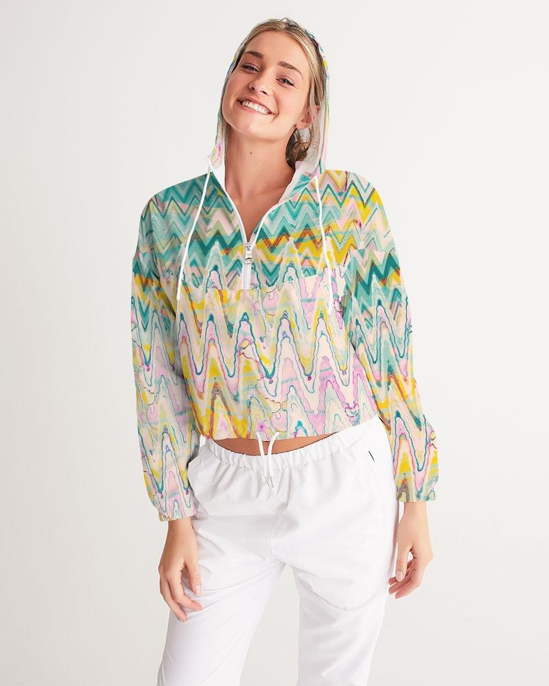 WATERLAND Women's Cropped Windbreaker