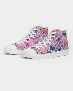 AMORE PINK Women's Hightop Canvas Shoe