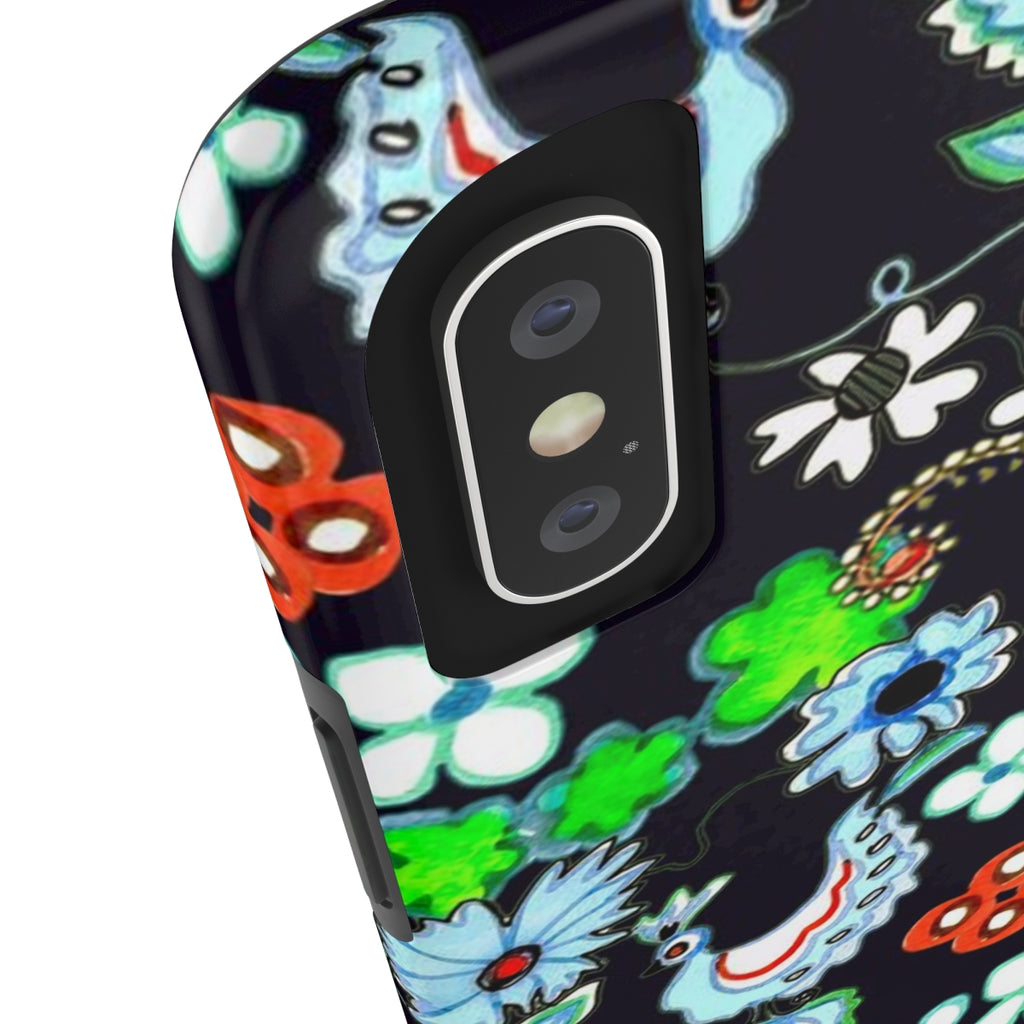 ORIENTAL BLUE BIRDS, KASHAN | Tough Phone Cases, Case-Mate |