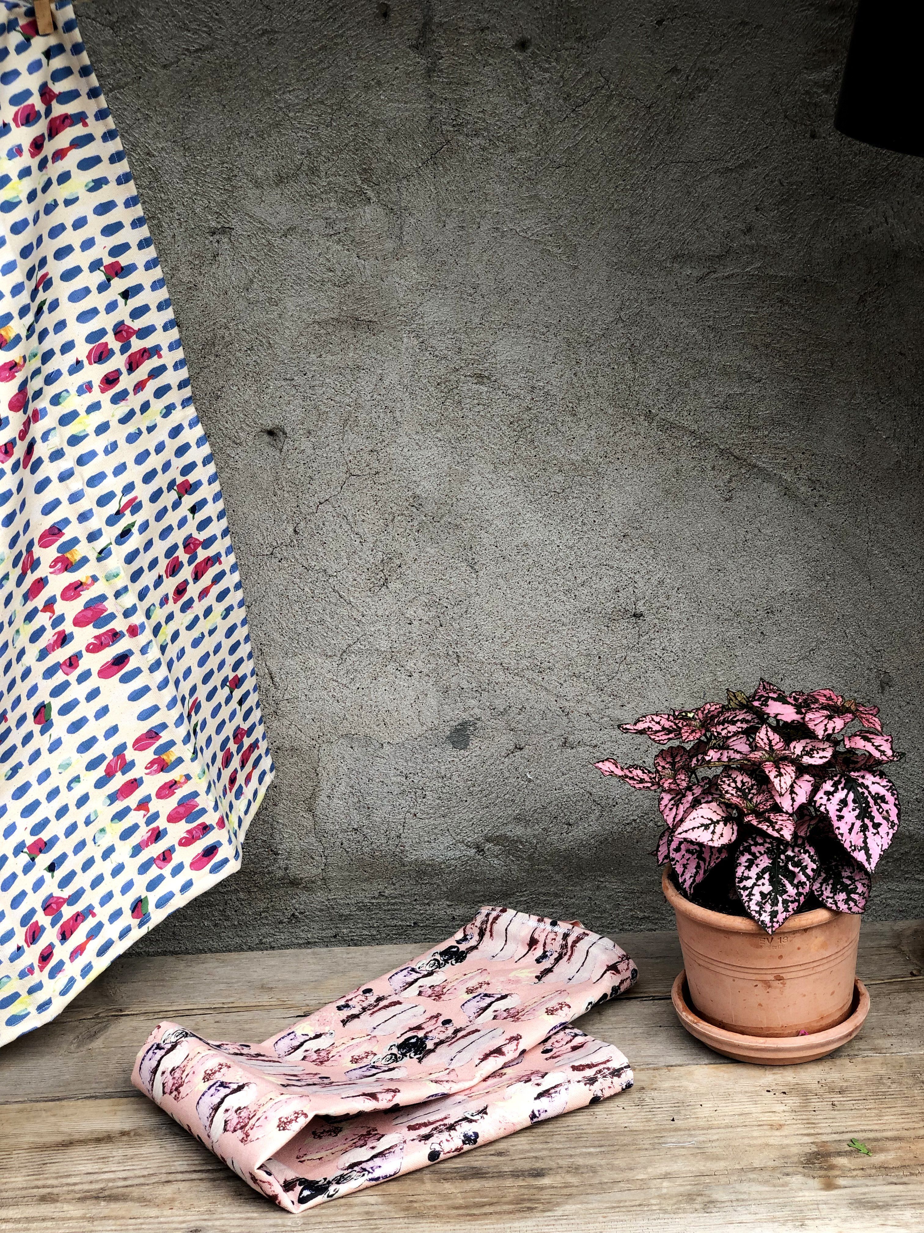 CUPCAKE PARTY | Organic Dish Towel |