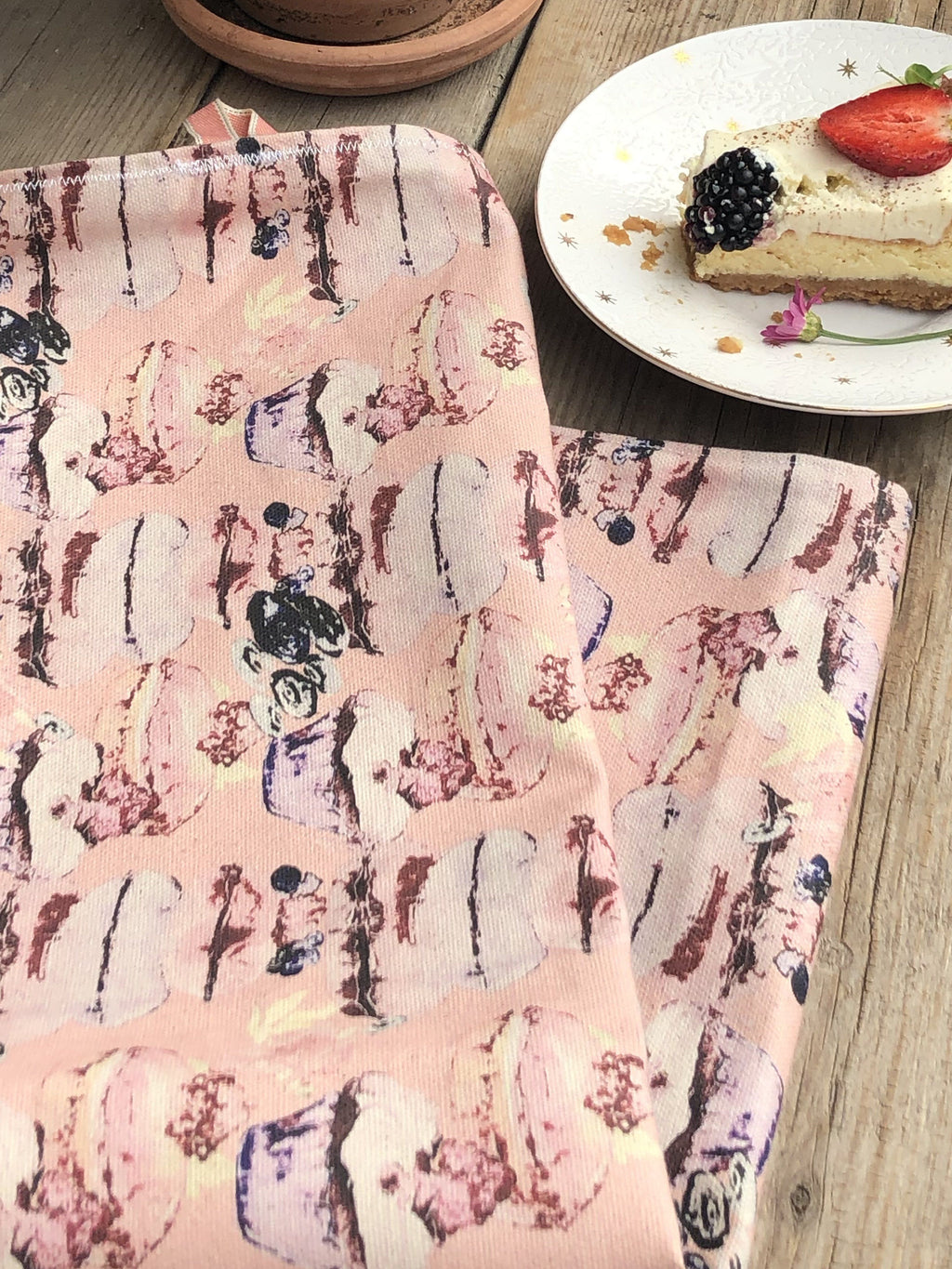 CUPCAKE PARTY | Organic Dish Towel |