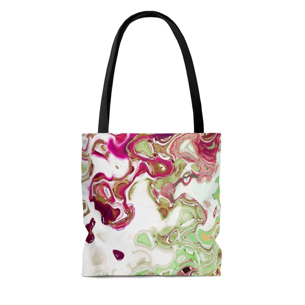 AOP Tote Bag || OCEAN GREEN WAVES || 