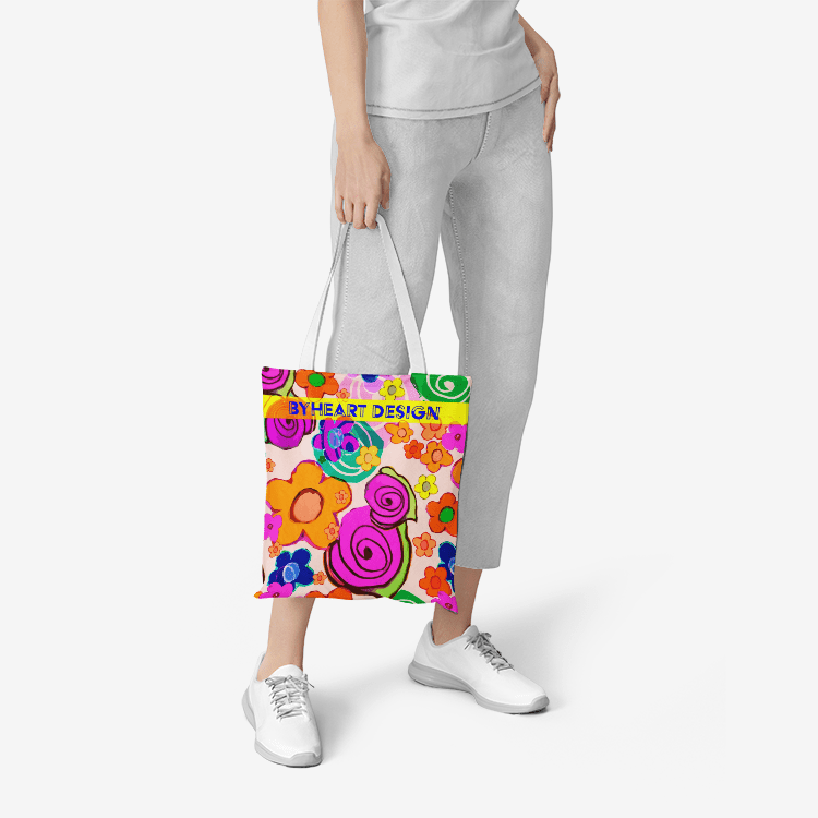 IF YOU EVER LOVE ME || Heavy Duty and Strong Natural Canvas Tote Bags
