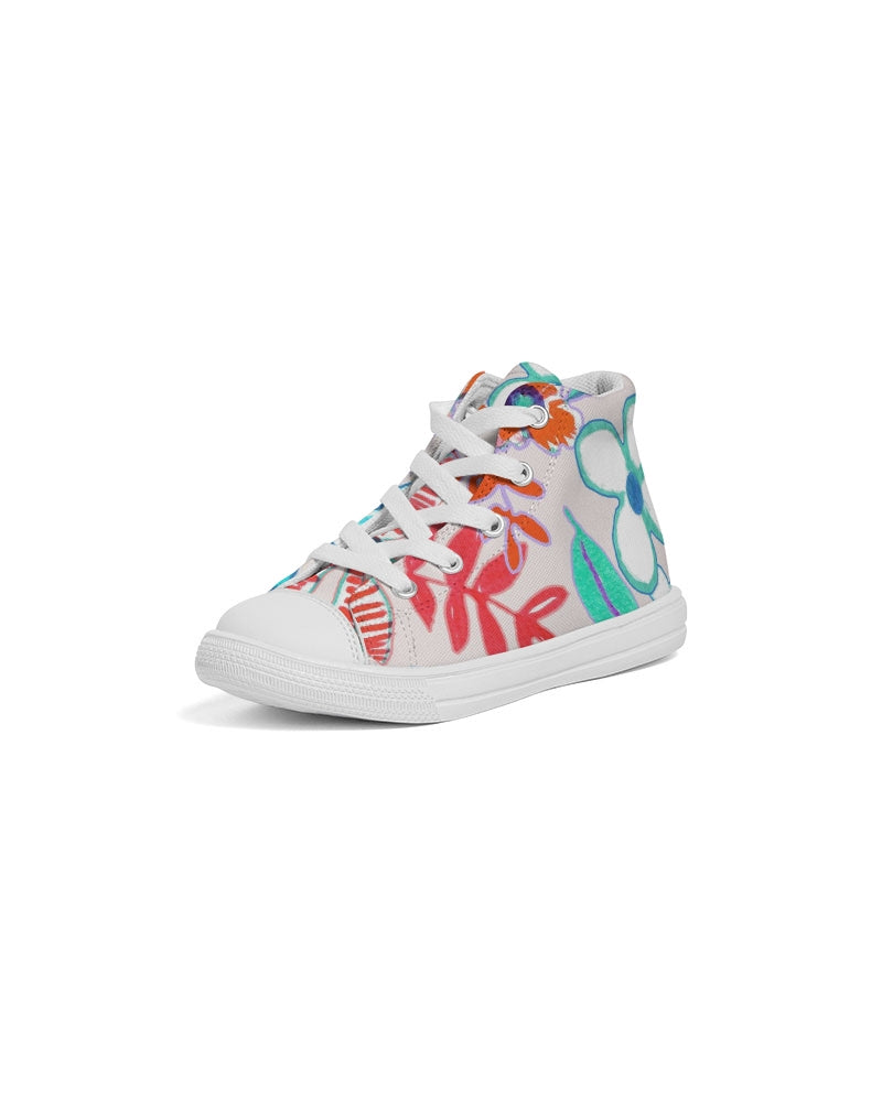 blooms Kids Hightop Canvas Shoe