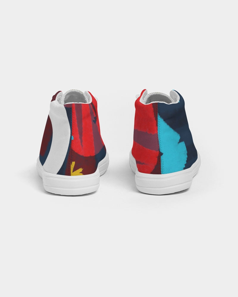 BLACK NIGHT Kids Hightop Canvas Shoe
