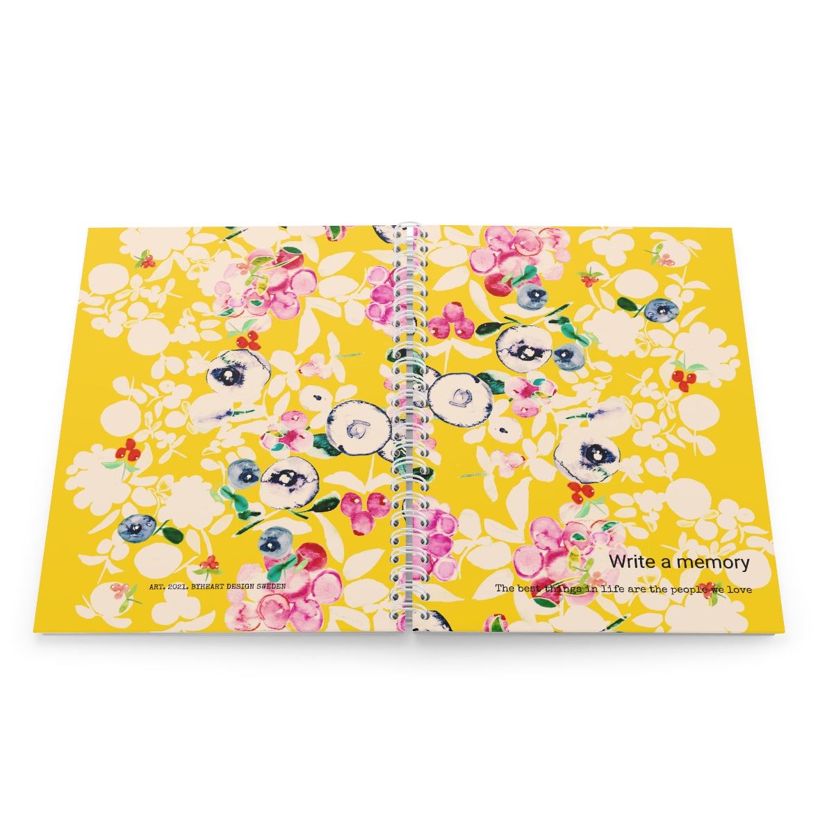 YELLOW FLOWERS IN NICE | Spiral Notebook |