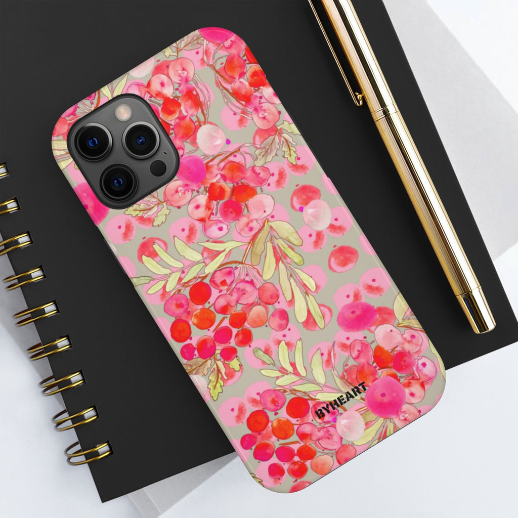 PINK BERRIES, LAPPLAND  | Tough Phone Cases, Case-Mate