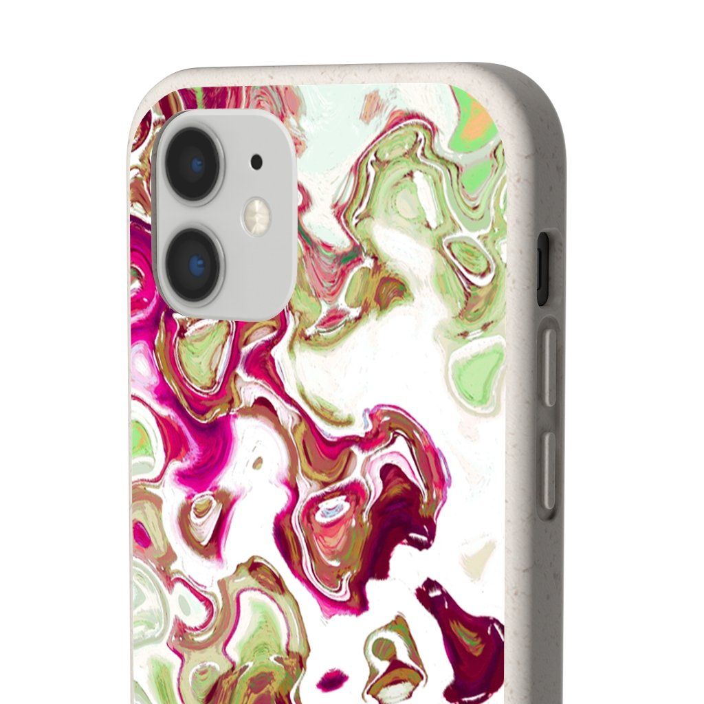 Biodegradable Case || GREEN WAVES ||