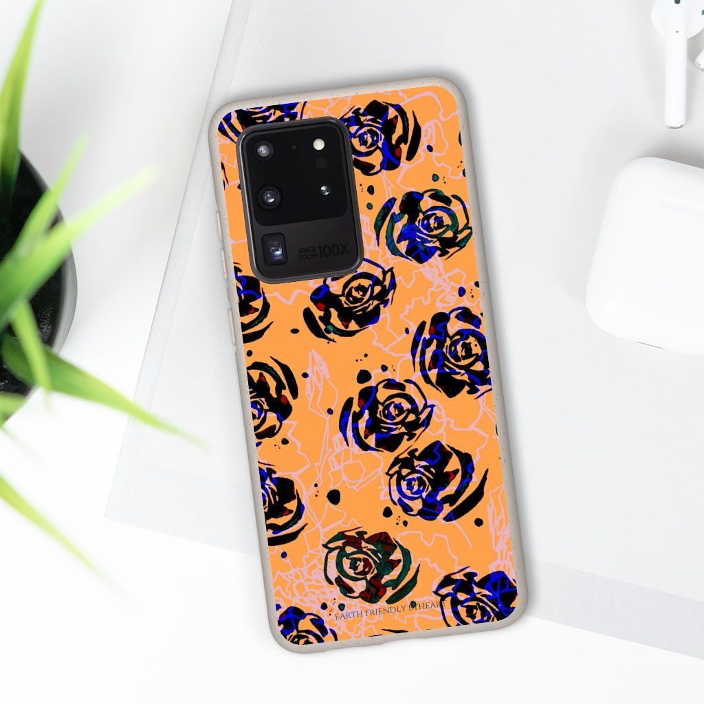 Biodegradable Case || BLACK ROSES ||