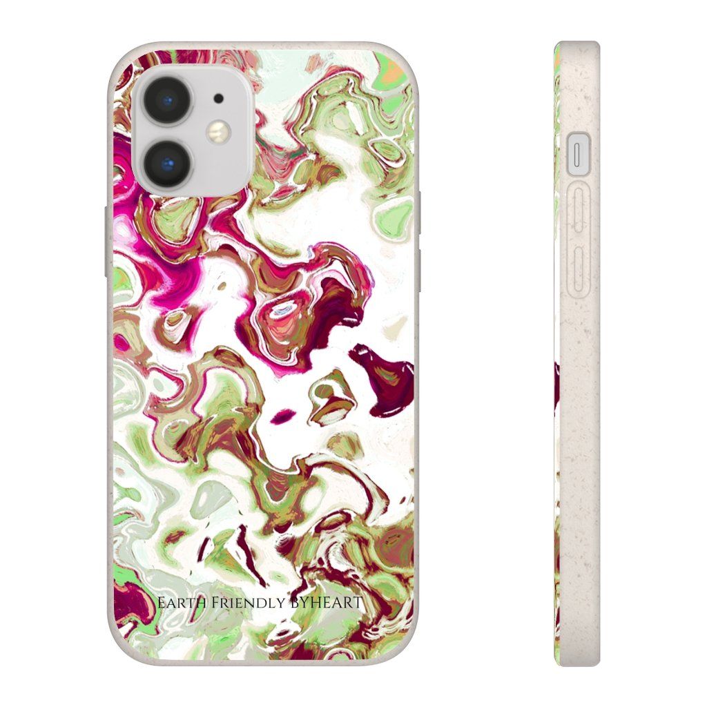 Biodegradable Case || GREEN WAVES ||