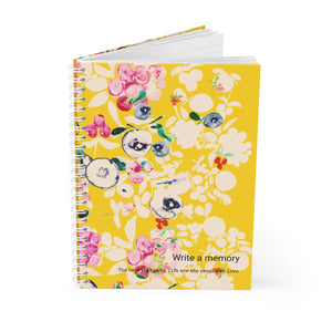YELLOW FLOWERS IN NICE | Spiral Notebook |