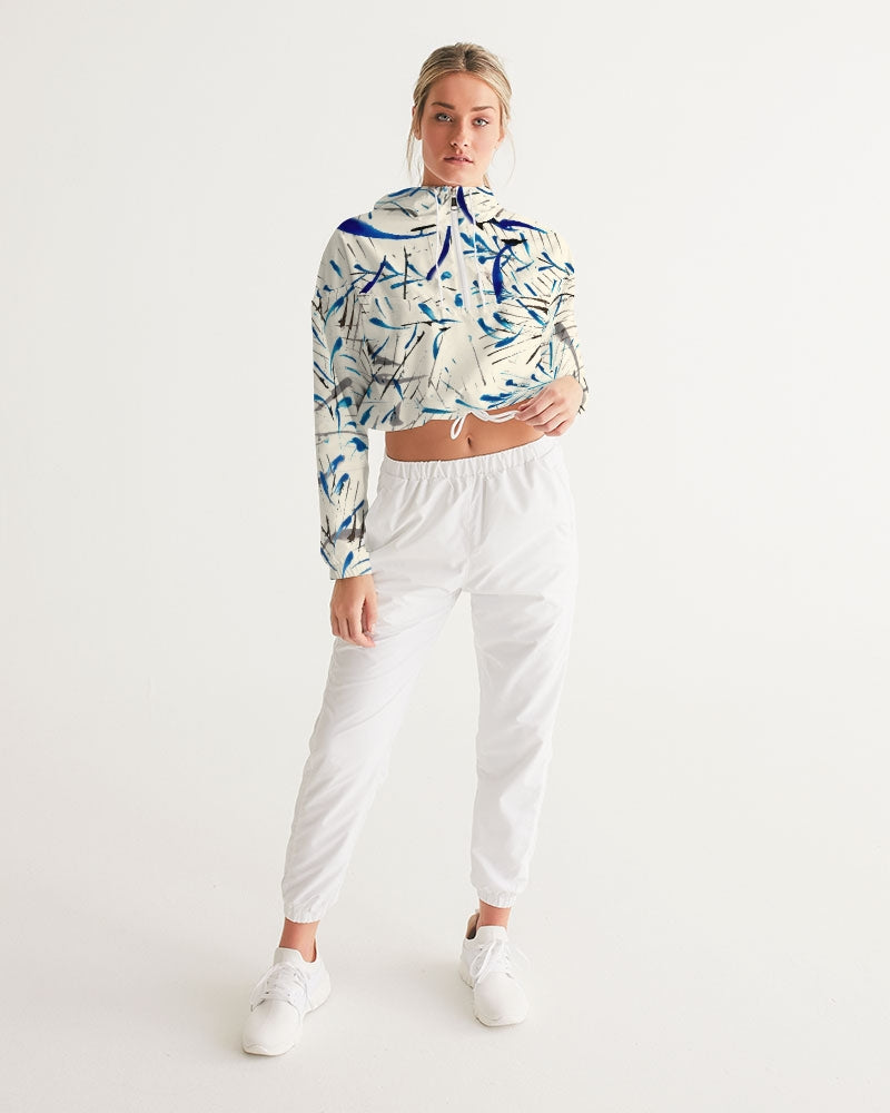 MOONLIGHT BRANCH  Women's Cropped Windbreaker