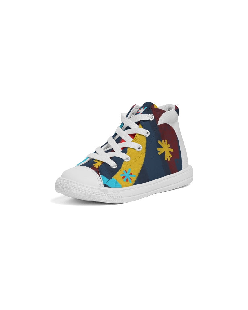 BLACK NIGHT Kids Hightop Canvas Shoe