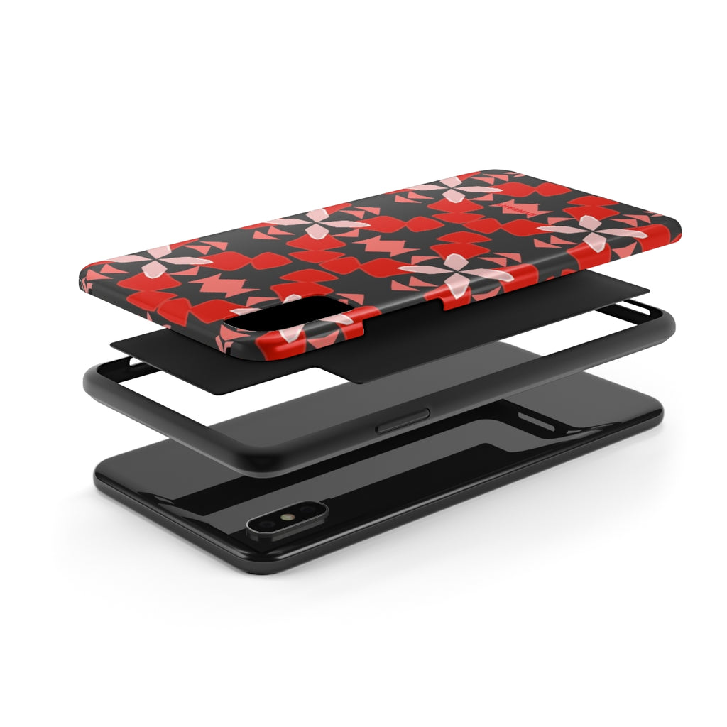 RED FLOWERS IN WINDOWS, MALAGA | Tough Phone Cases, Case-Mate |