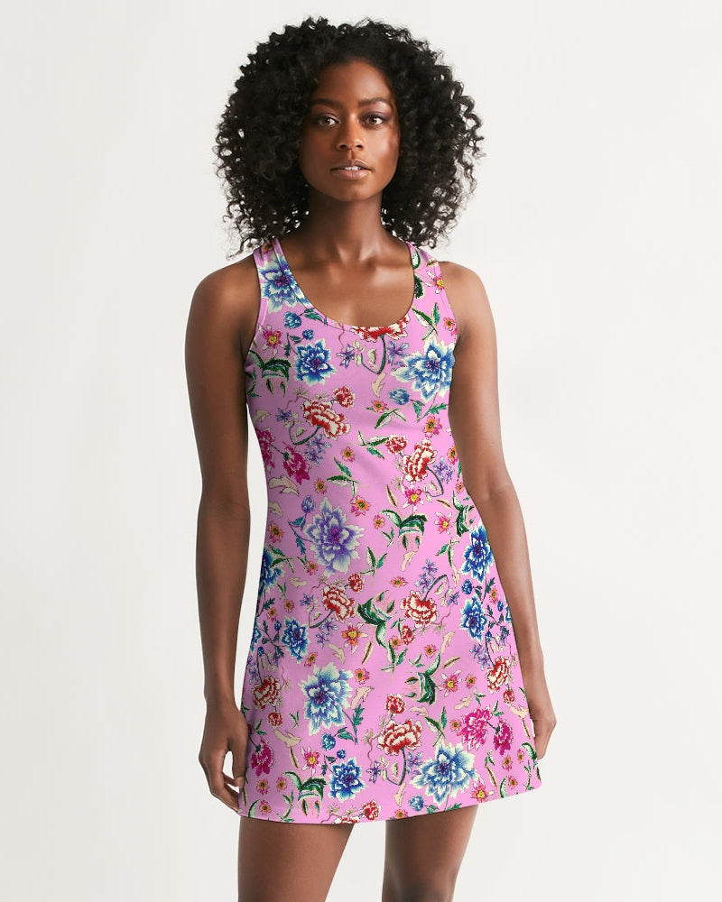 AMORE PINK Women's Racerback Dress