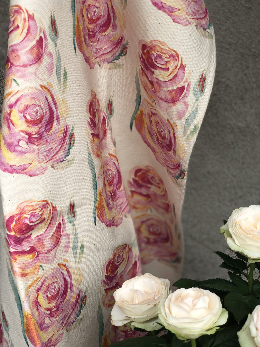 ALWAYS ROSES | Organic Dish Towel |