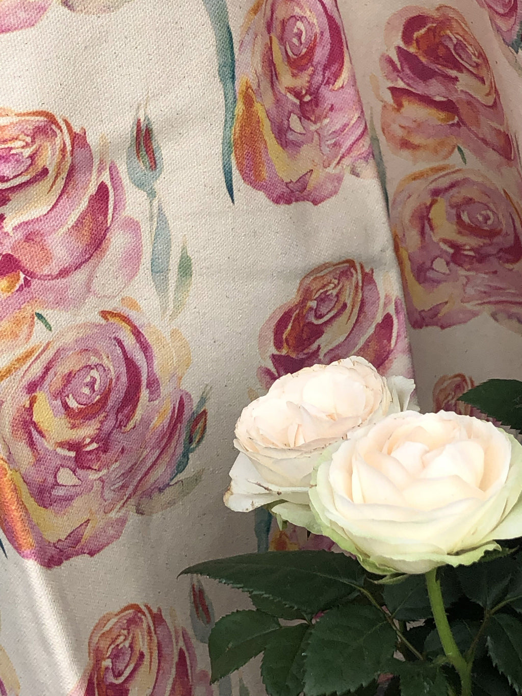 ALWAYS ROSES | Organic Dish Towel |