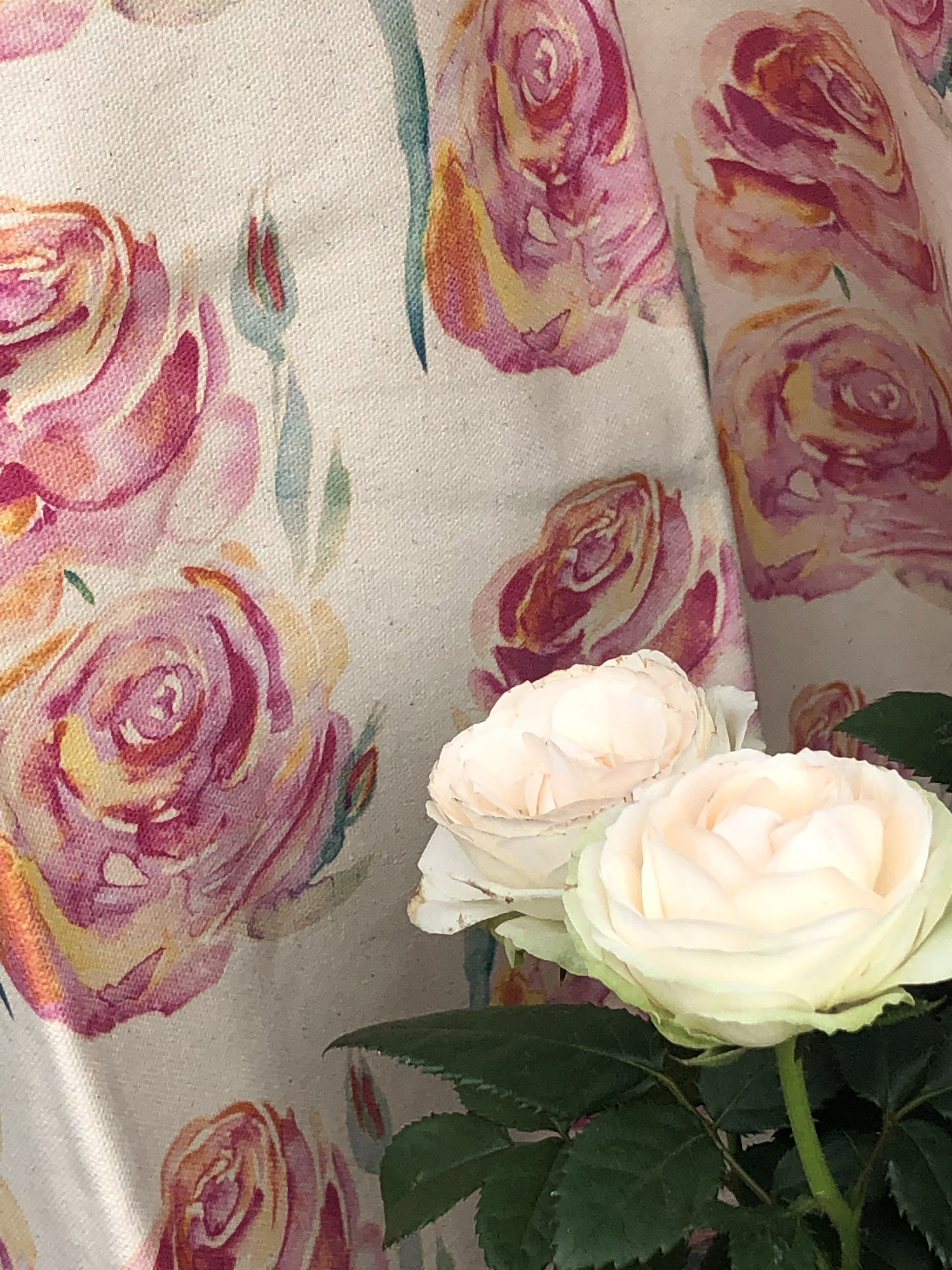 ALWAYS ROSES | Organic Dish Towel |
