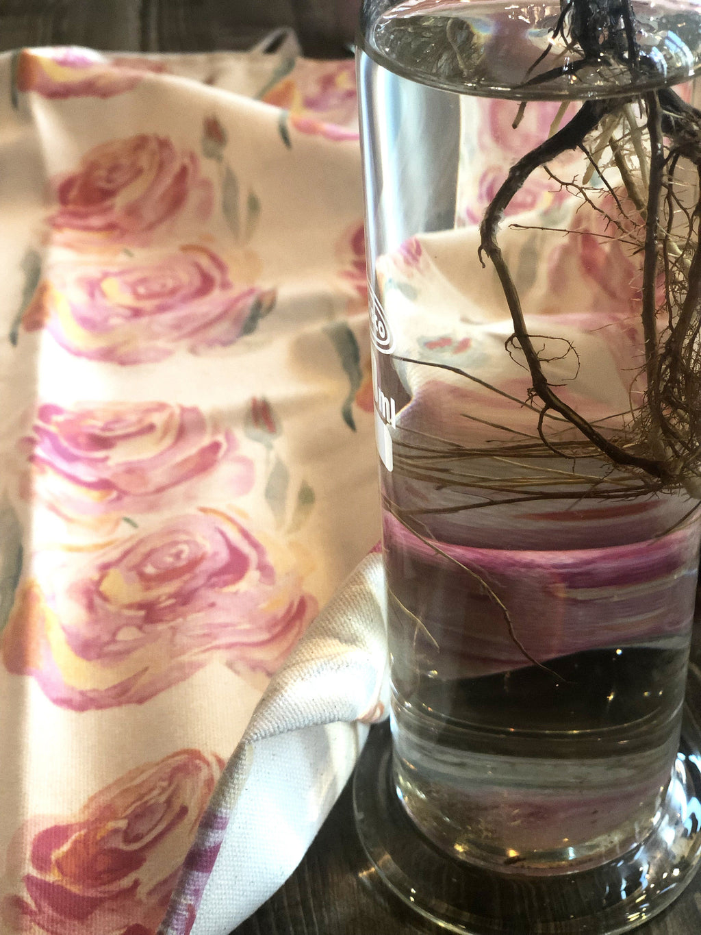 ALWAYS ROSES | Organic Dish Towel |