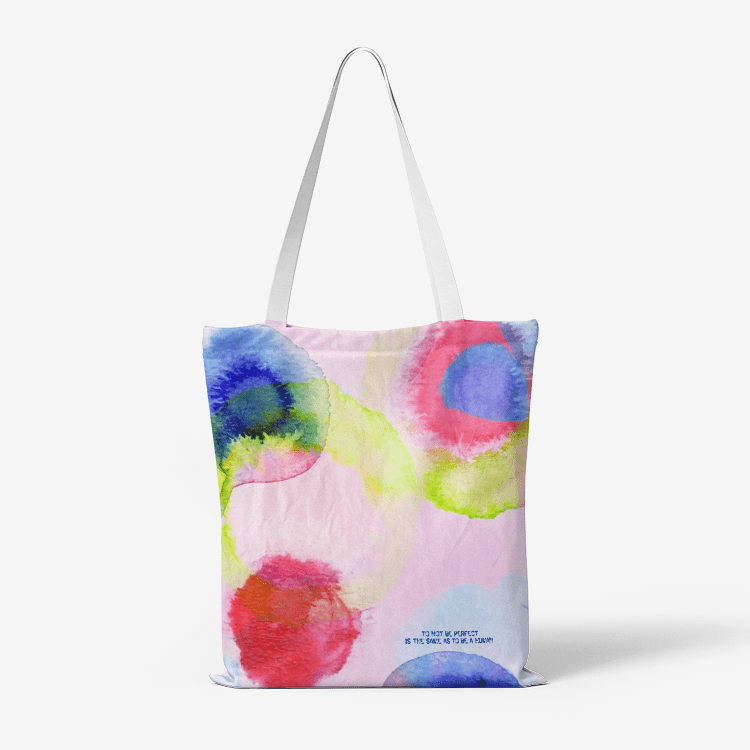 Heavy Duty and Strong Natural Canvas Tote Bags || TO NOT BE PERFECT ||