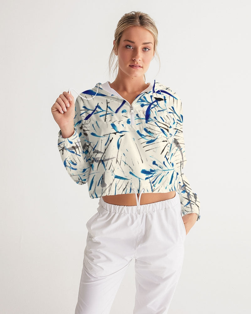 MOONLIGHT BRANCH  Women's Cropped Windbreaker