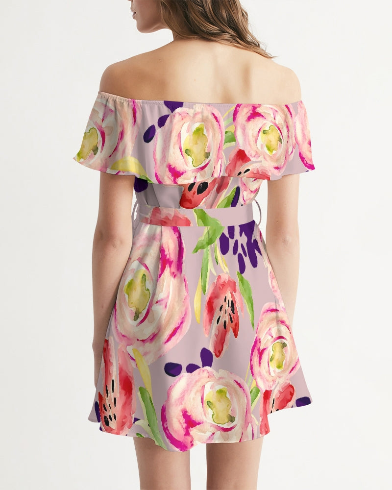 TULIP  THE PERFECT LOVE Women's Off-Shoulder Dress