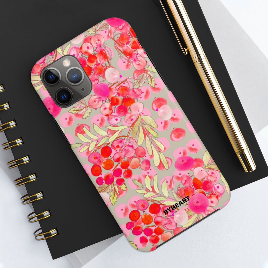 PINK BERRIES, LAPPLAND  | Tough Phone Cases, Case-Mate