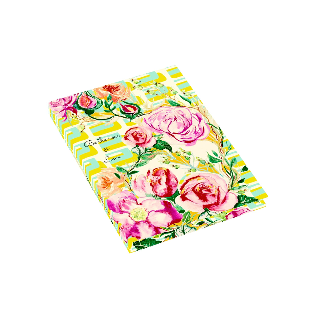 SHIRAZ ROSES, PAISLEY | Journal - Ruled Line |
