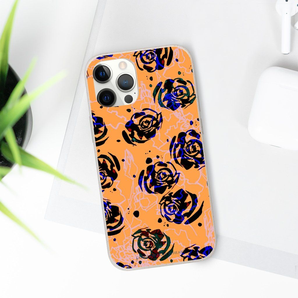 Biodegradable Case || BLACK ROSES ||