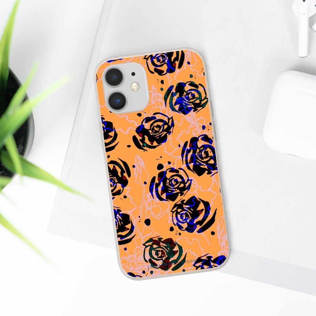 Biodegradable Case || BLACK ROSES ||