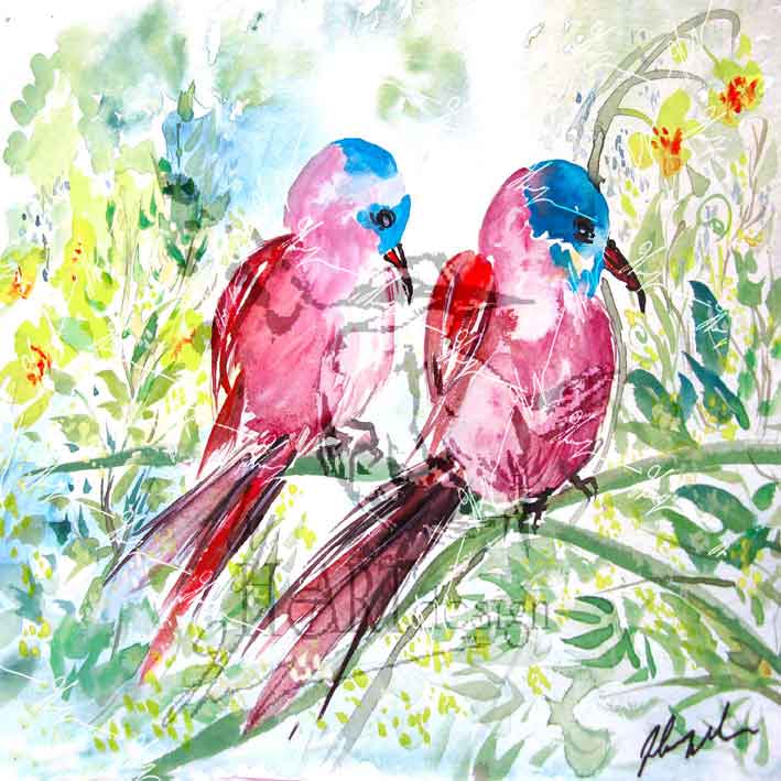 ART BIRDS, THE LOVERS