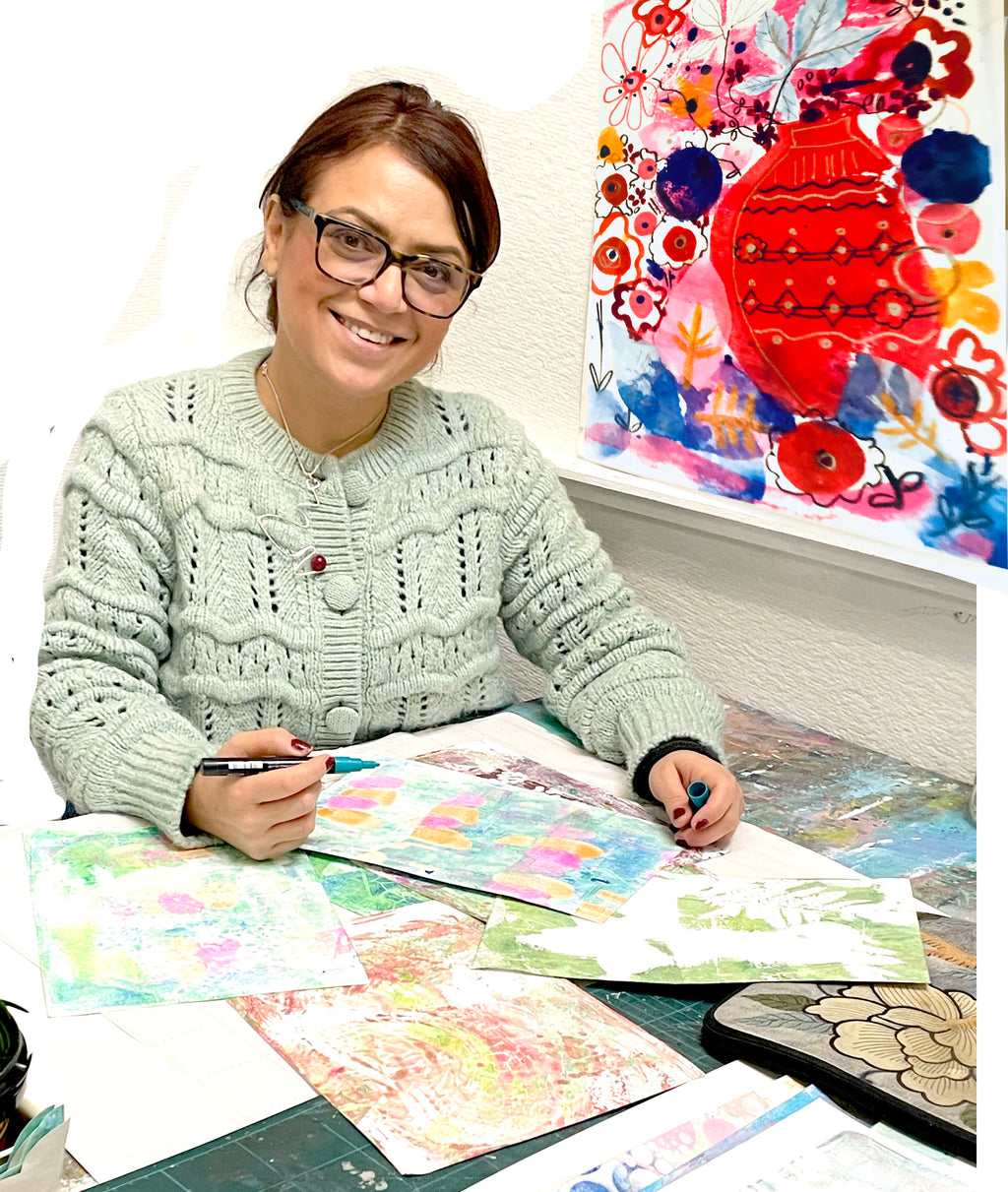 WORKSHOP || GELLI PRINTING ||  ART FOR EVERYONE -