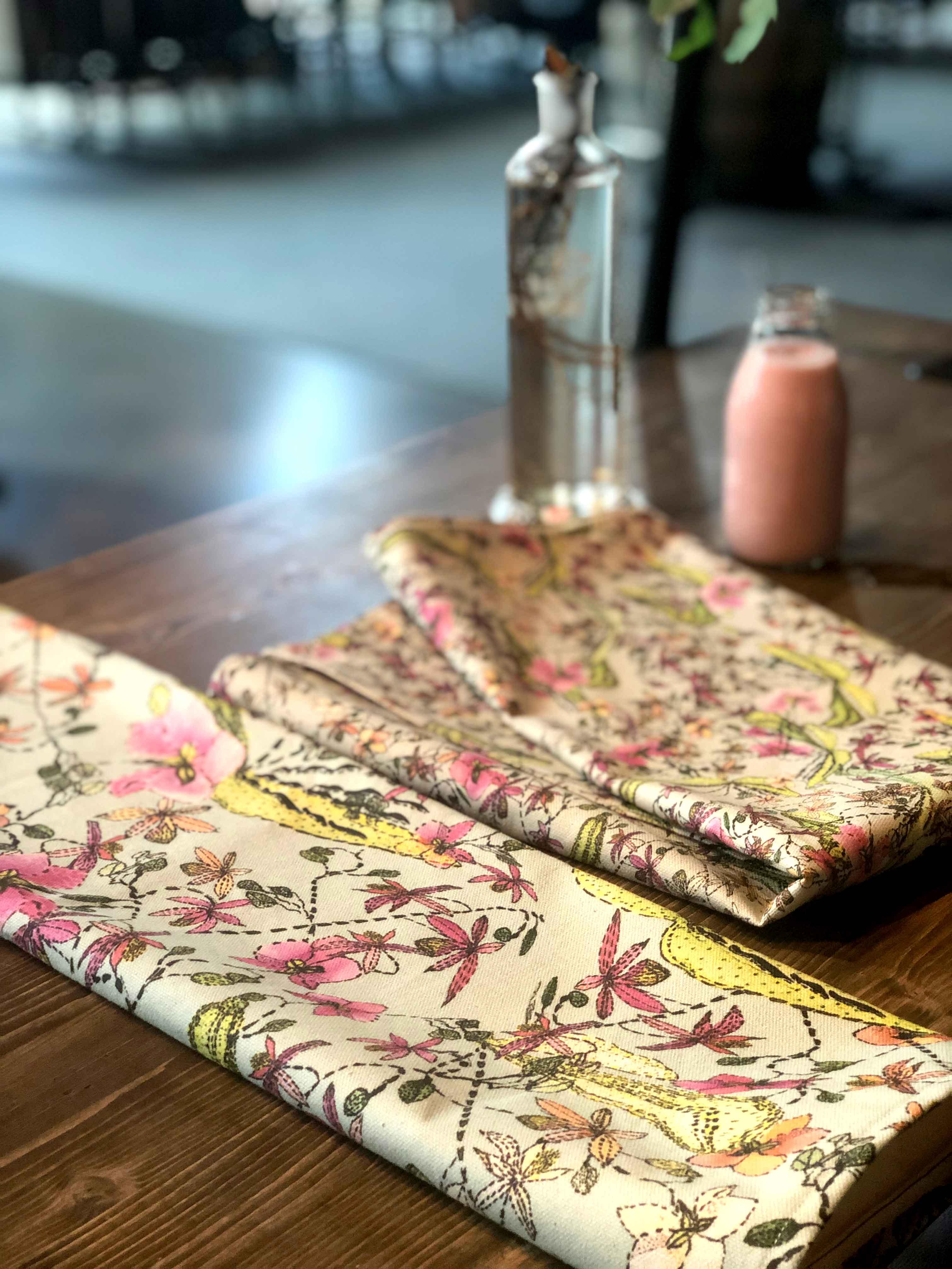 FRAGRANT ORCHIDS  | Organic Dish Towel |