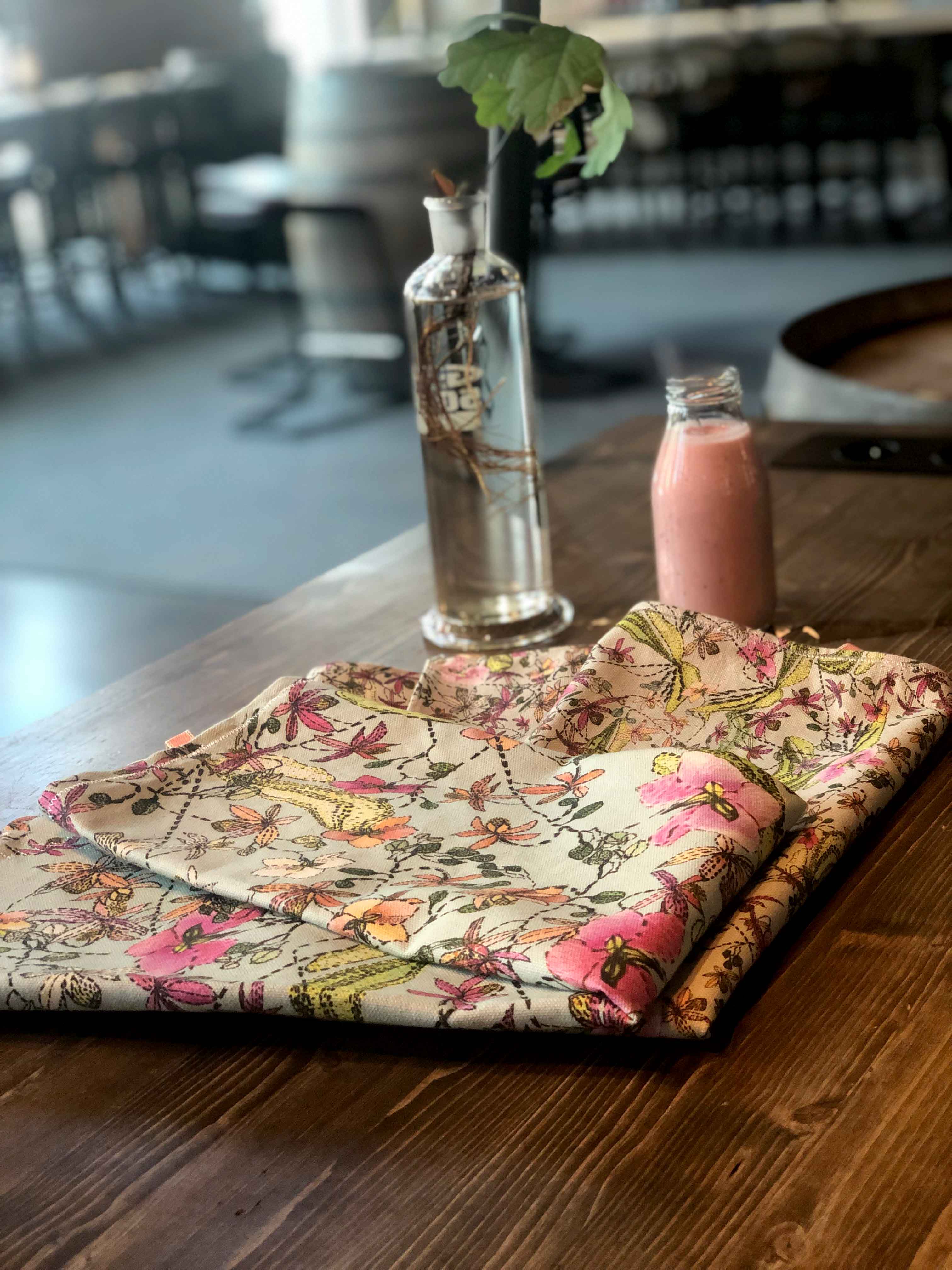 FRAGRANT ORCHIDS  | Organic Dish Towel |