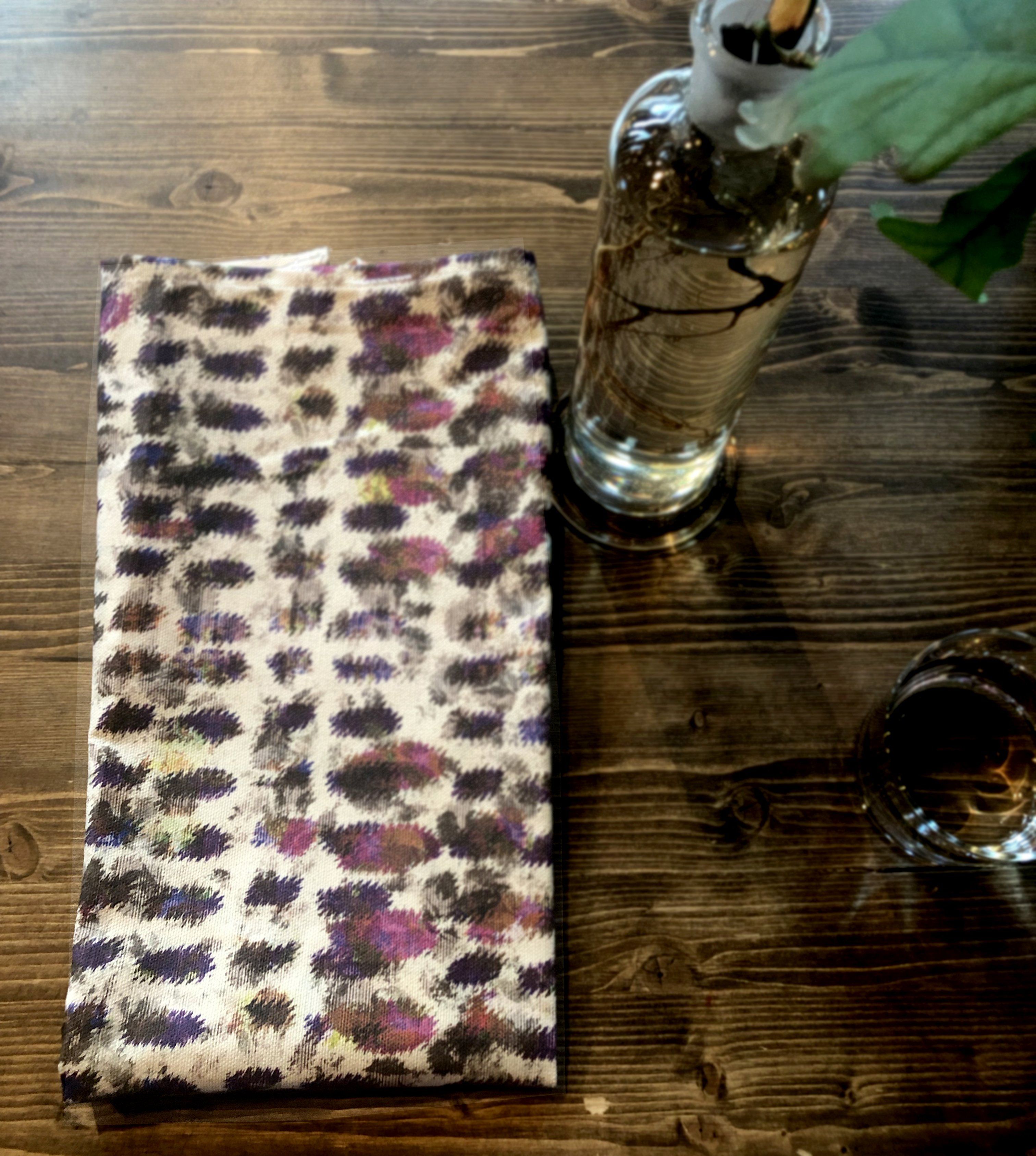 CAPTURE OF ANIMAL | Organic Dish Towel | 