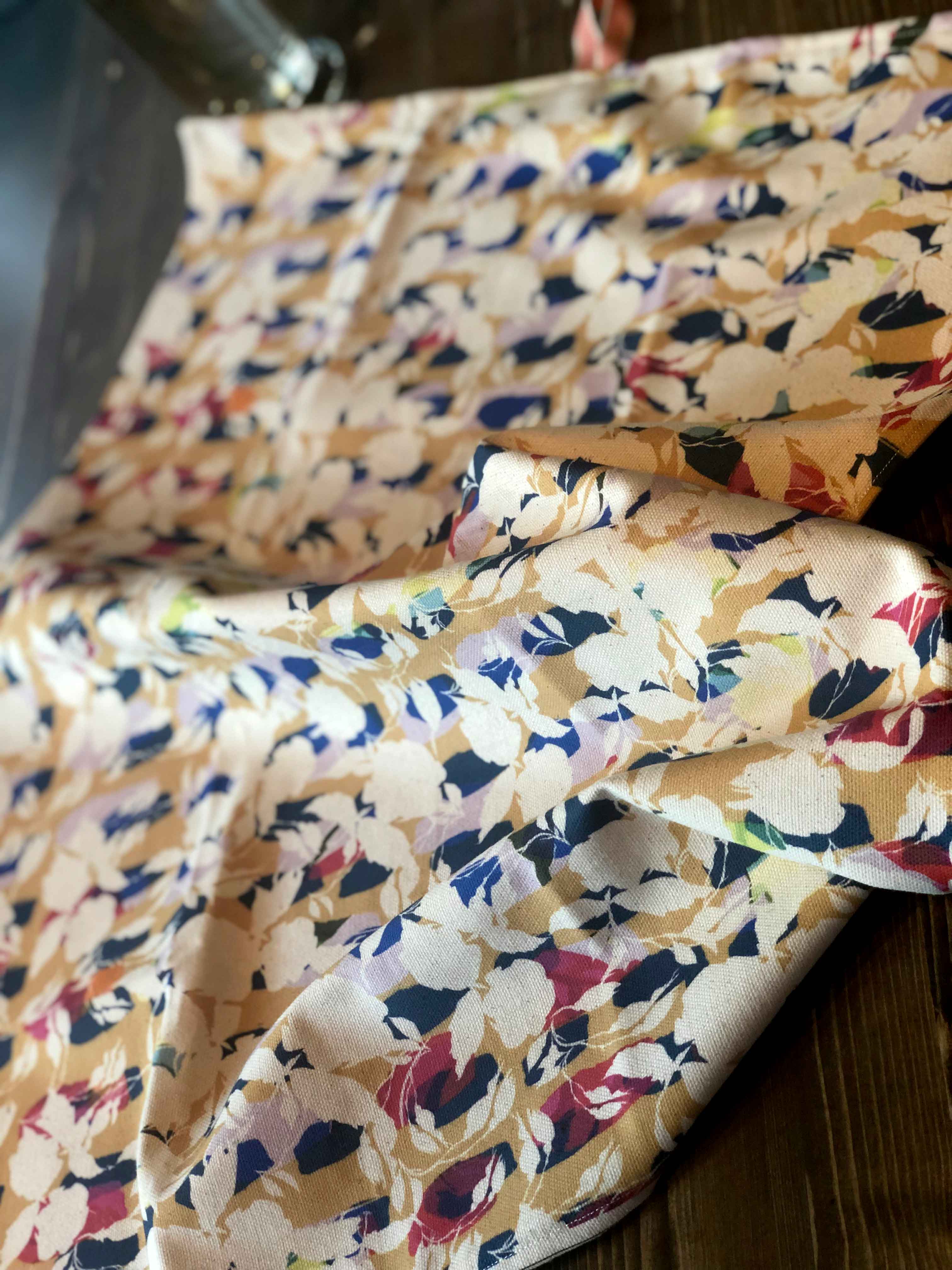 ROSES IN AUTUMN  | Organic Dish Towel | 