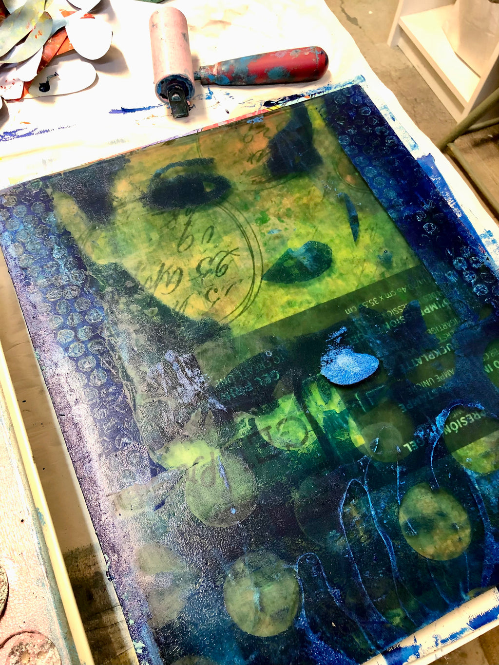 WORKSHOP || GELLI PRINTING ||  ART FOR EVERYONE -