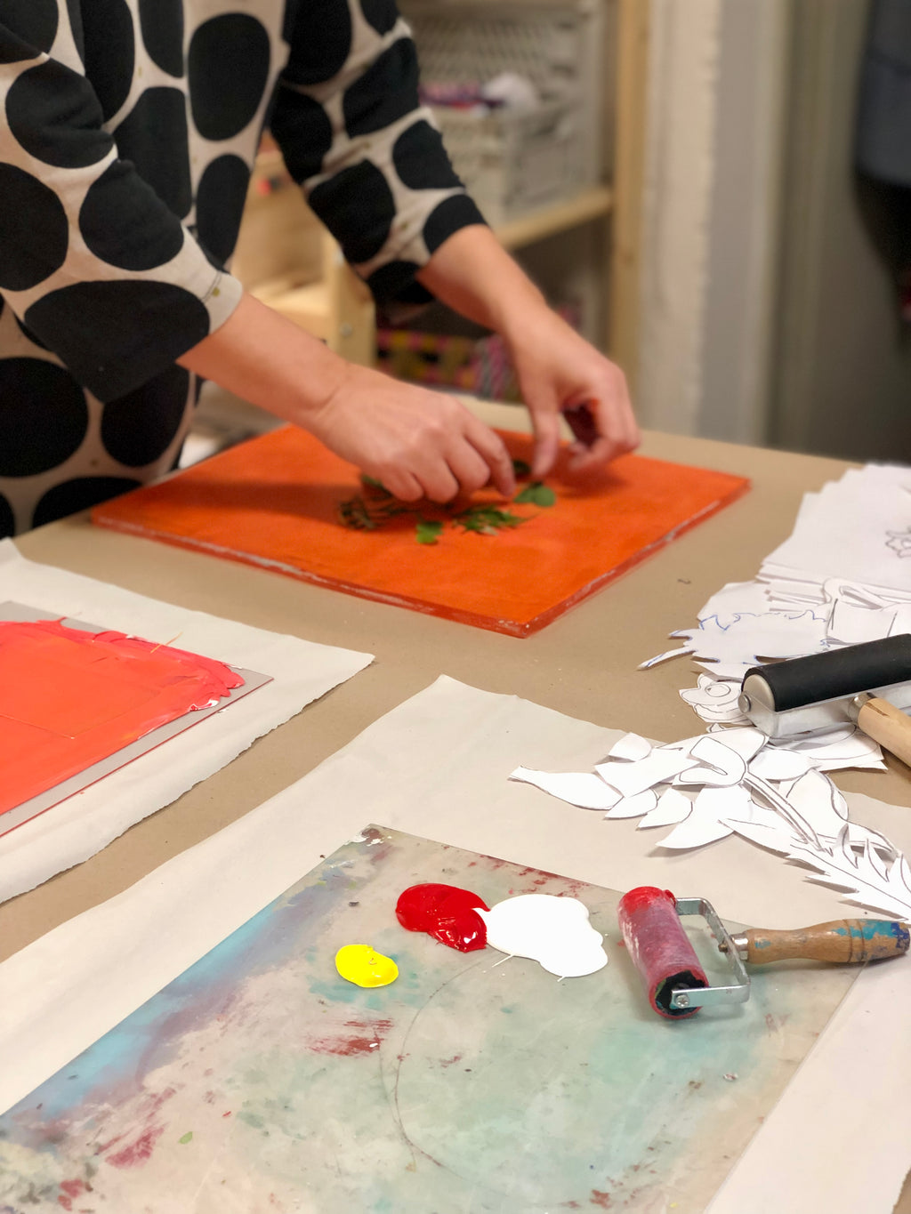 WORKSHOP || GELLI PRINTING ||  ART FOR EVERYONE -