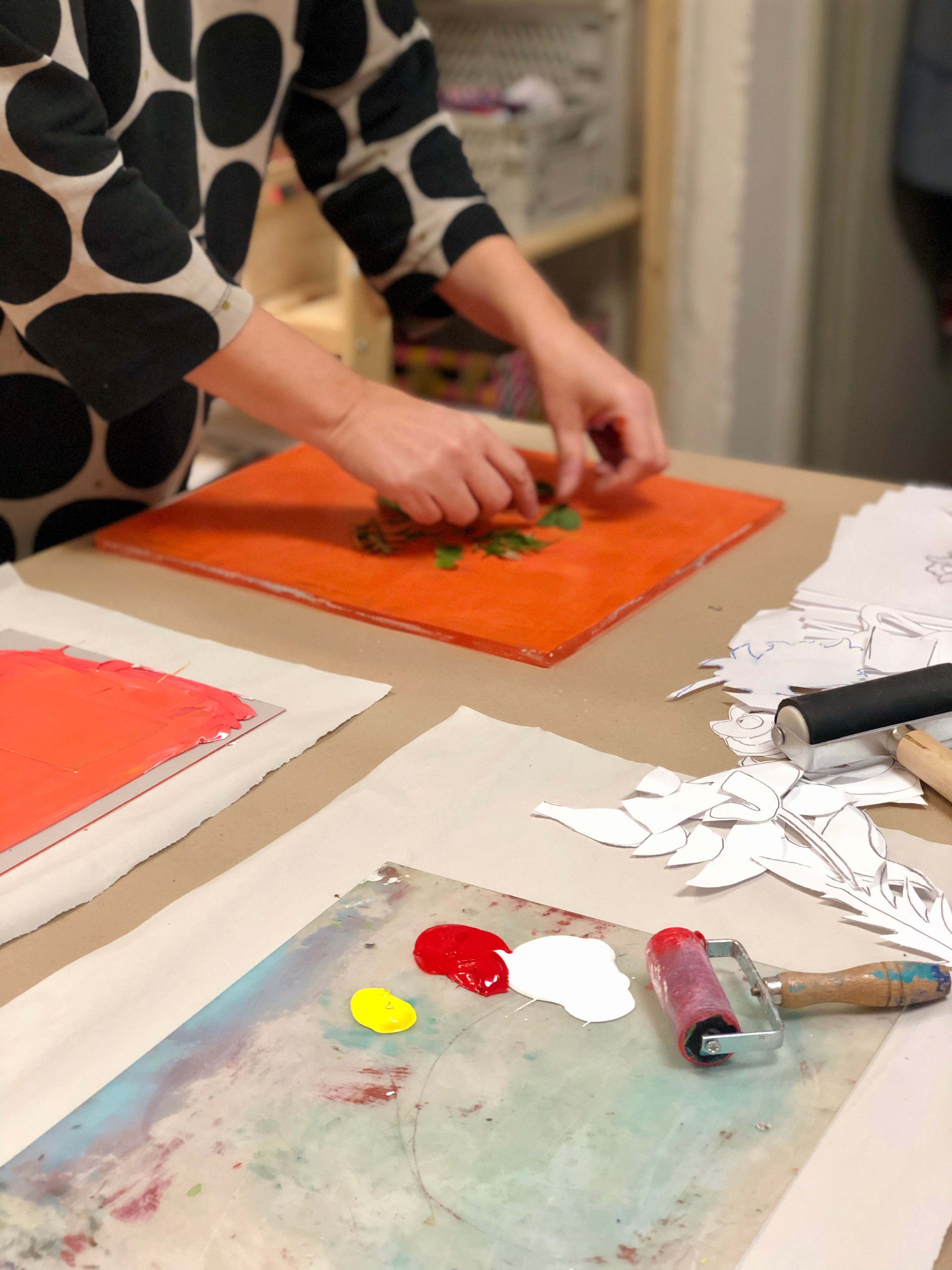 WORKSHOP || GELLI PRINTING ||  ART FOR EVERYONE -