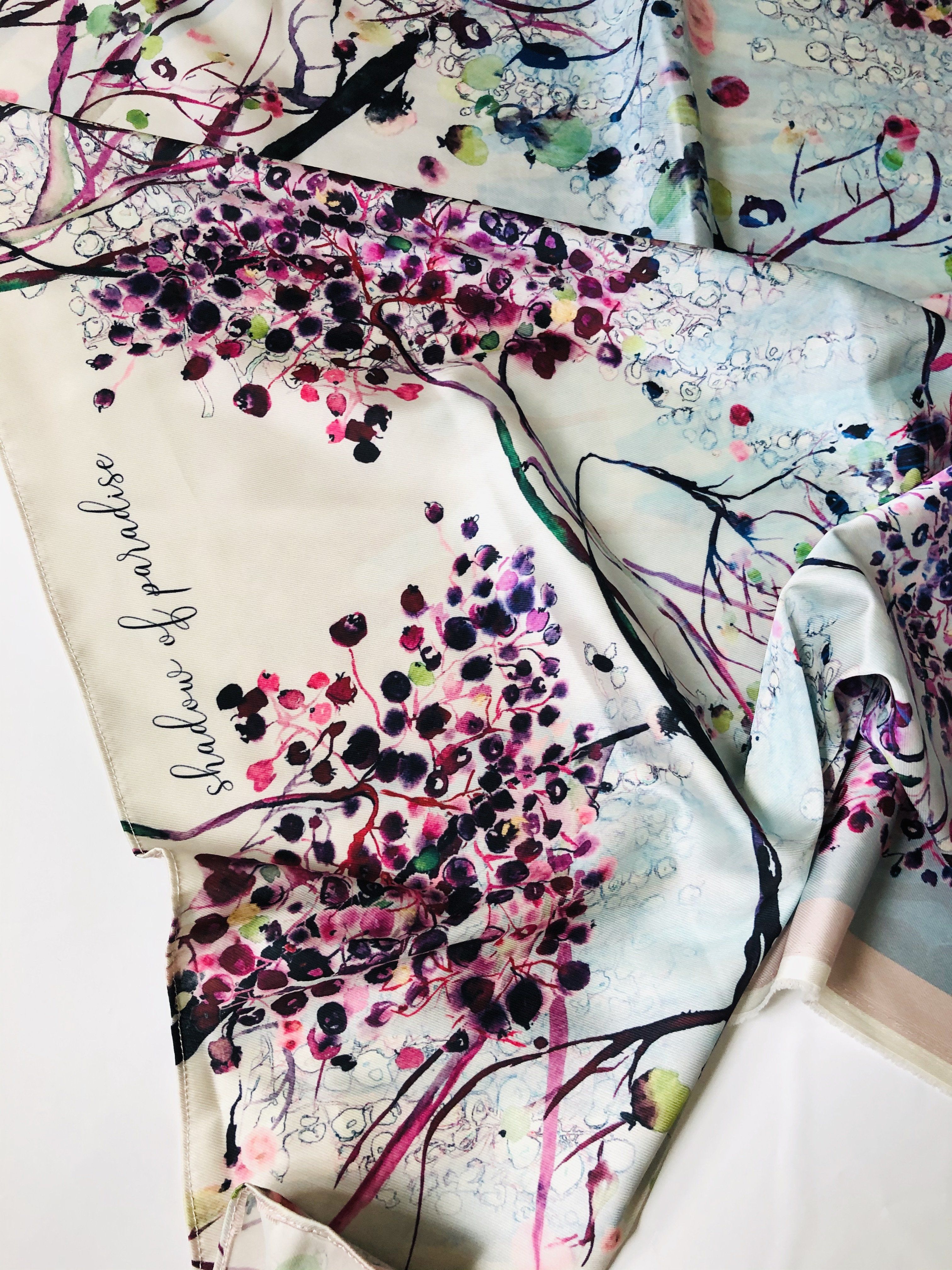 SHADOWS OF PARADISE  | SCARF & TEXTILE  |