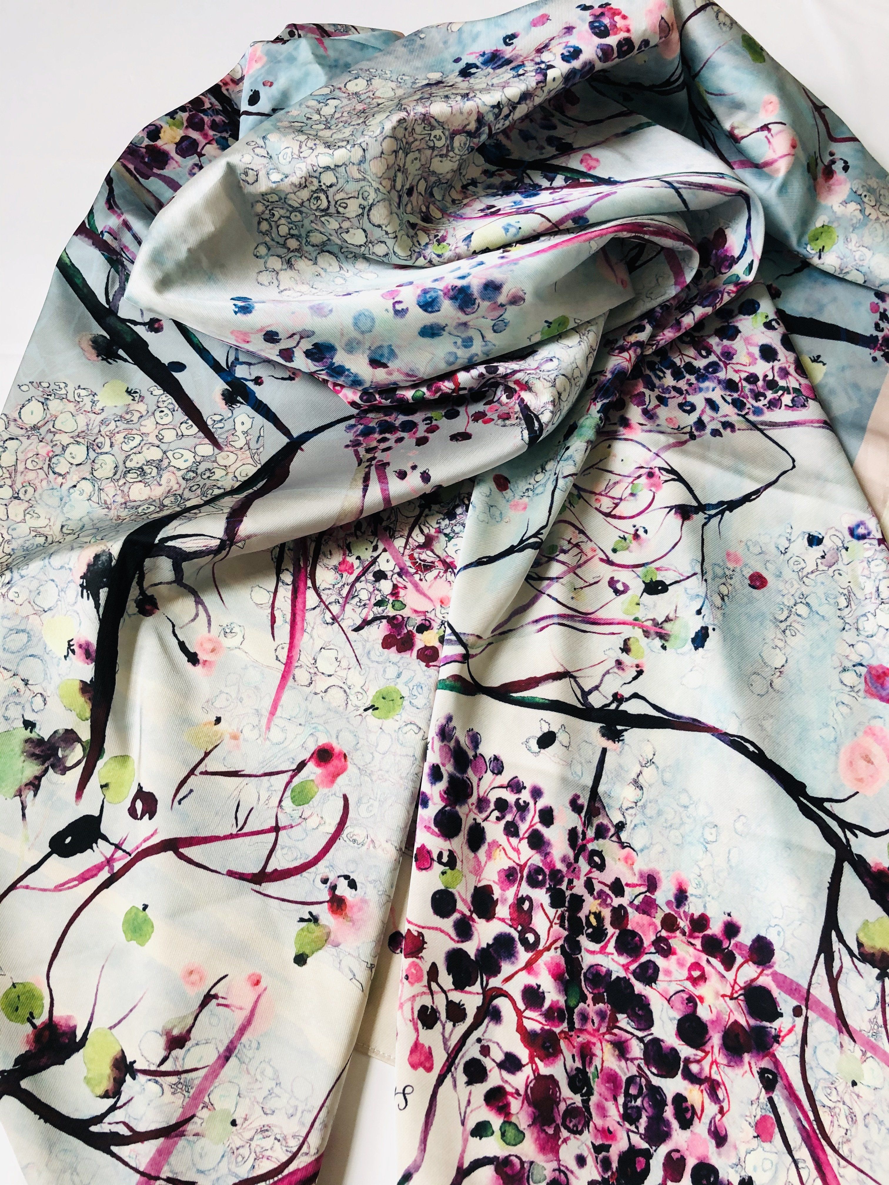 SHADOWS OF PARADISE  | SCARF & TEXTILE  |