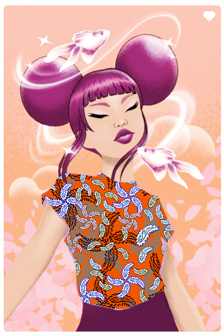 BOUTE, PAISLEY || Original Print & Pattern
