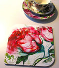 TRIVET, THE ROSE - birch wood