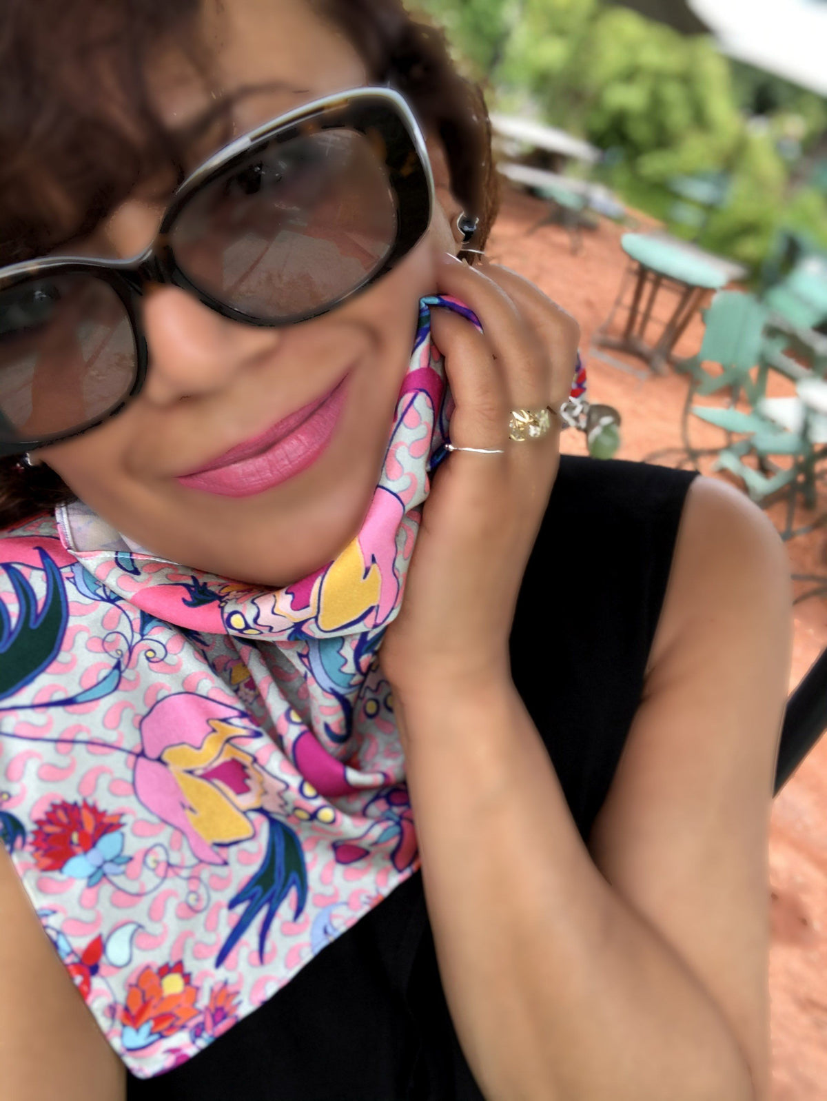MY ROOM IS LOVE . ORANGE  |  SCARF & TEXTILE  |